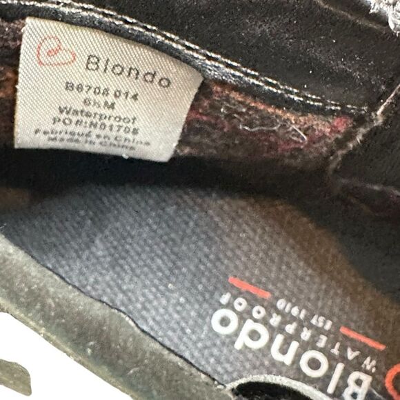 Blondo Valli Black Nubuck Waterproof Ankle Booties | Size 6.5 - Picture 12 of 12